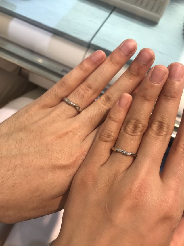 Pt950HT マリッジRing