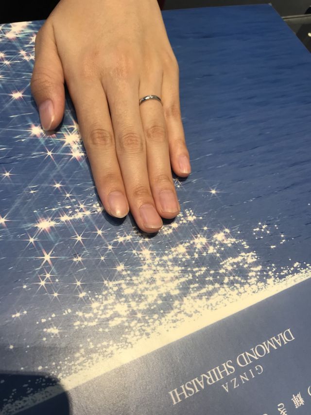 ダイヤモンドシライシさんで購入しました！