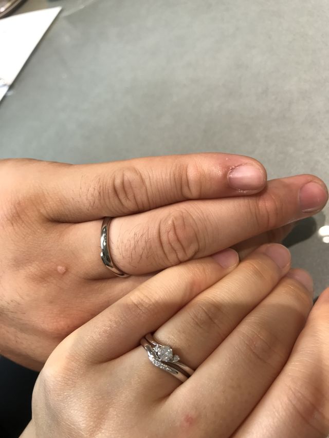 指輪いただきました✨