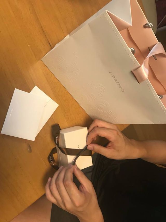 開けるところです・・・