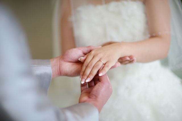 ハワイ挙式時の写真です。