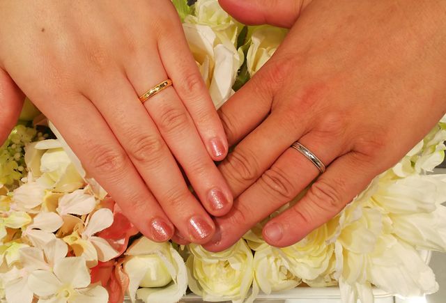 完成時にお店の方に撮影して頂きました(*^^*)