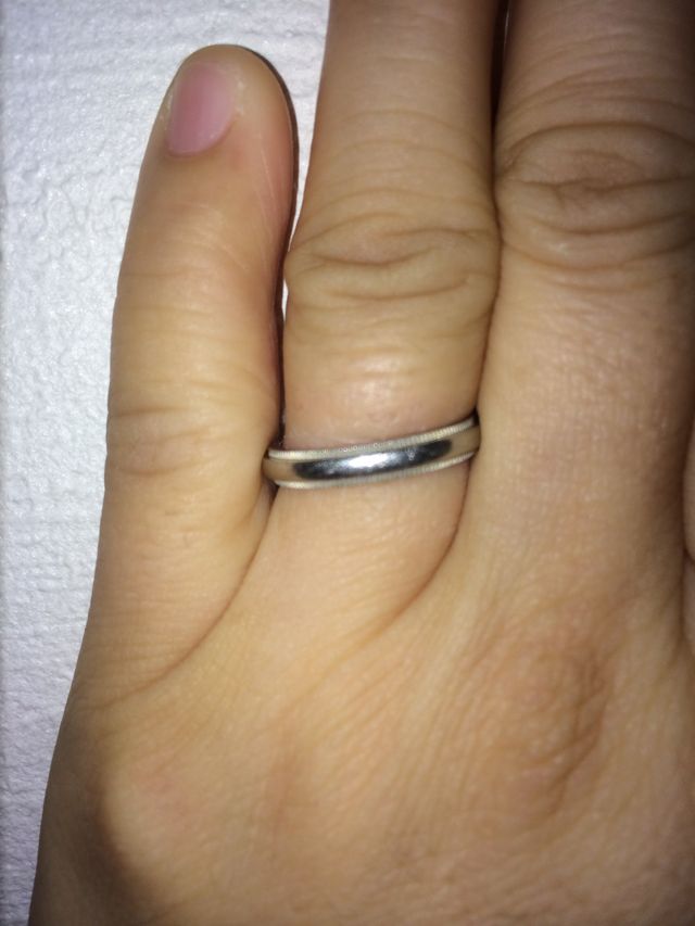 ミルグレインバンドリングプラチナ2mm