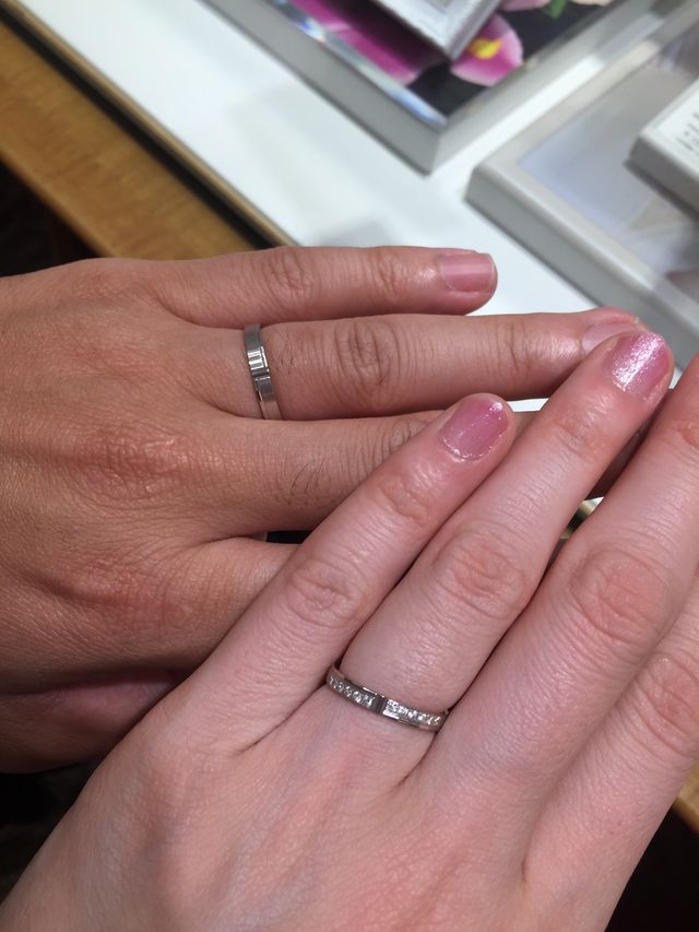 初めて試着した瞬間から、フィット感がすごく良かったです！