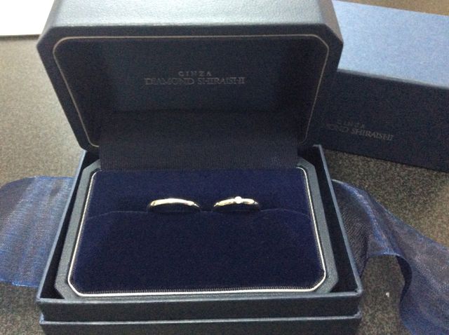 ダイヤモンドシライシの結婚指輪