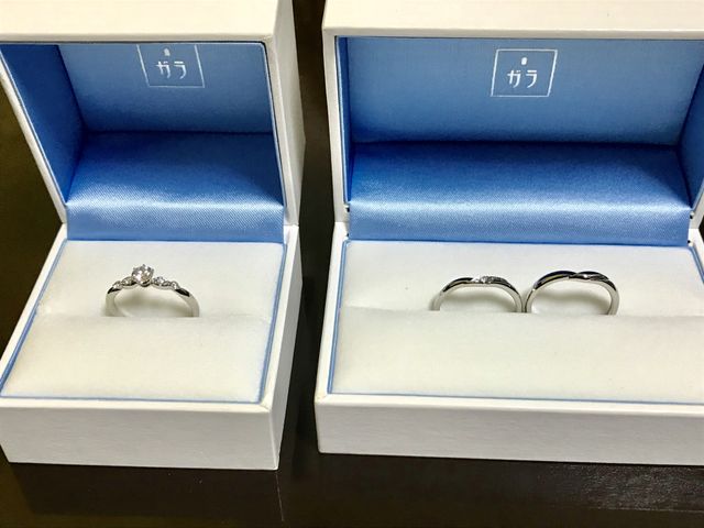 婚約指輪と結婚指輪