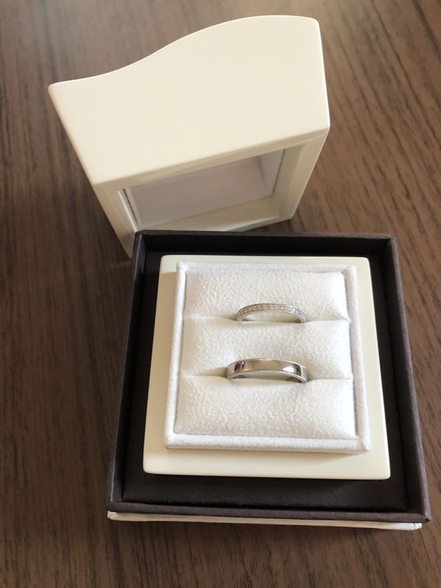 パルファン（薔薇の香り）結婚指輪