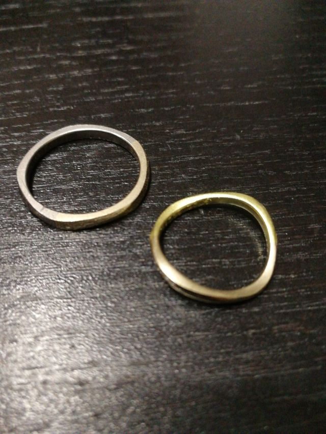 結婚指輪をオーダーメイドで作りました(^^)　