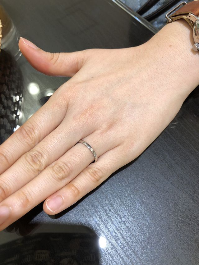 ストレートでシンプルです。