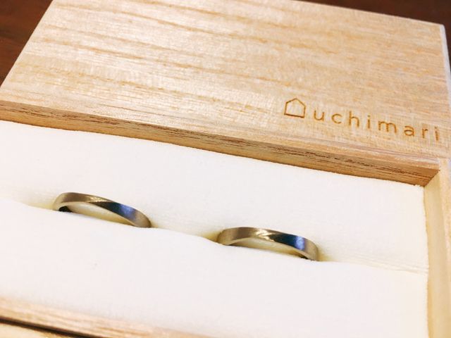 ねじれを一箇所つくりました。