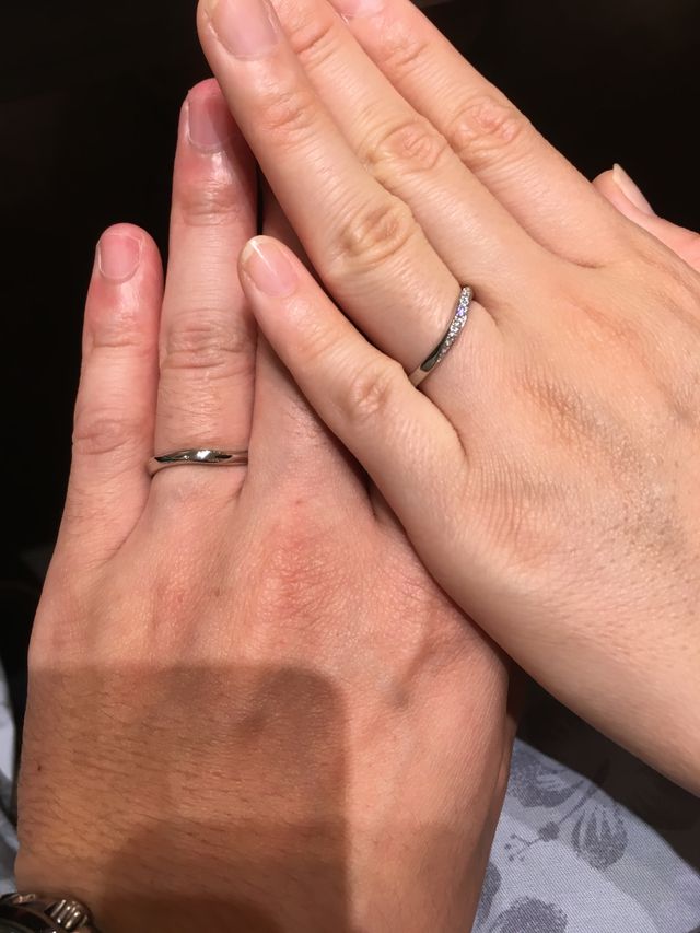 お気に入りの指輪が見つかりました☆じっくり選ぶ事が出来た☆