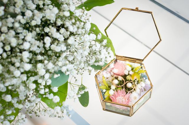 結婚指輪ペアです！