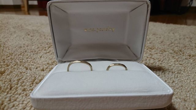 結婚指輪です！