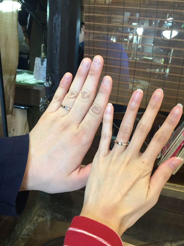 わがままを叶えてもらったお気に入りの指輪です。