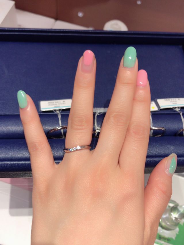 ダイヤモンドシライシさんはデザインが豊富でした