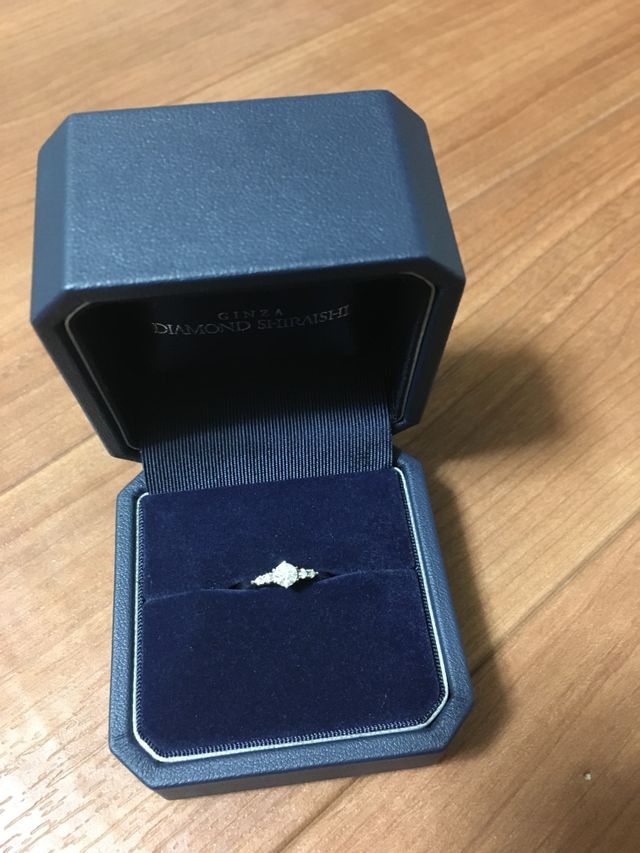 輝が当たるととてもキラキラして嬉しくなります