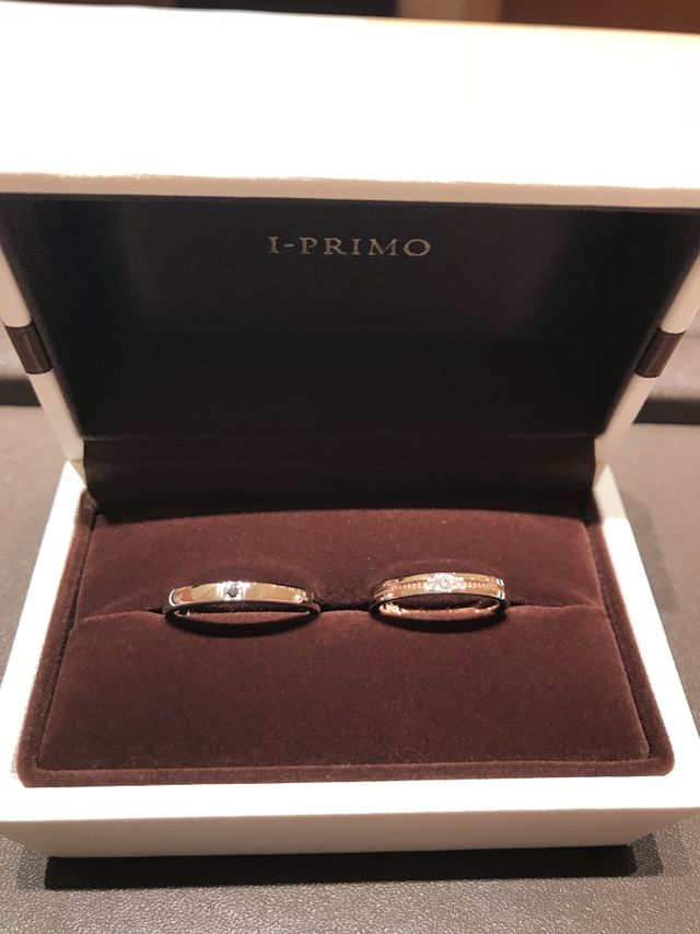 2人の好きなデザインでお気に入りです！