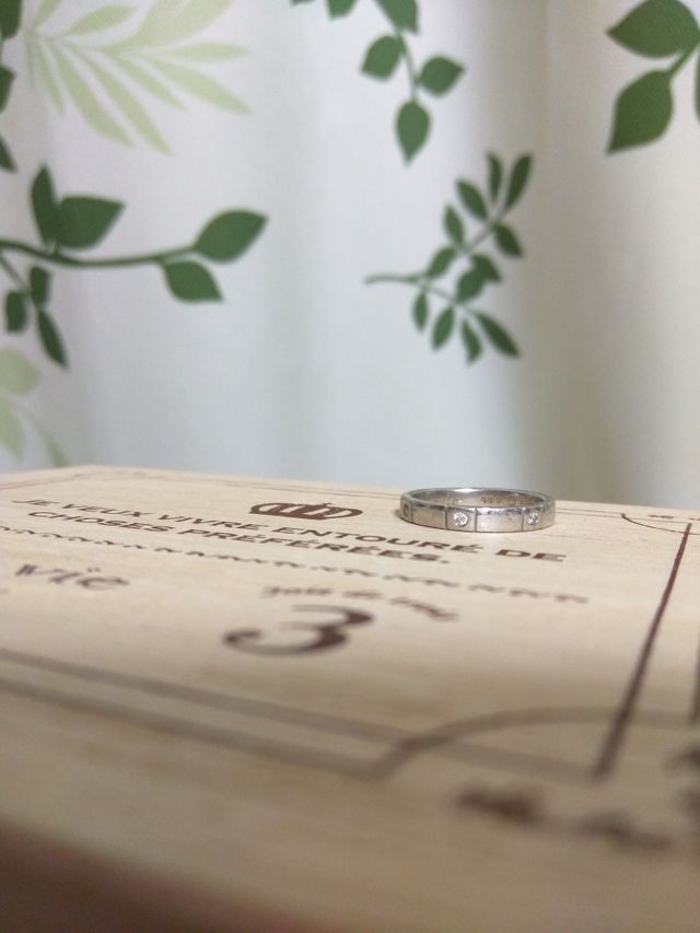 骨になるまで一緒に…とドクロをレーザーで彫ってもらいました