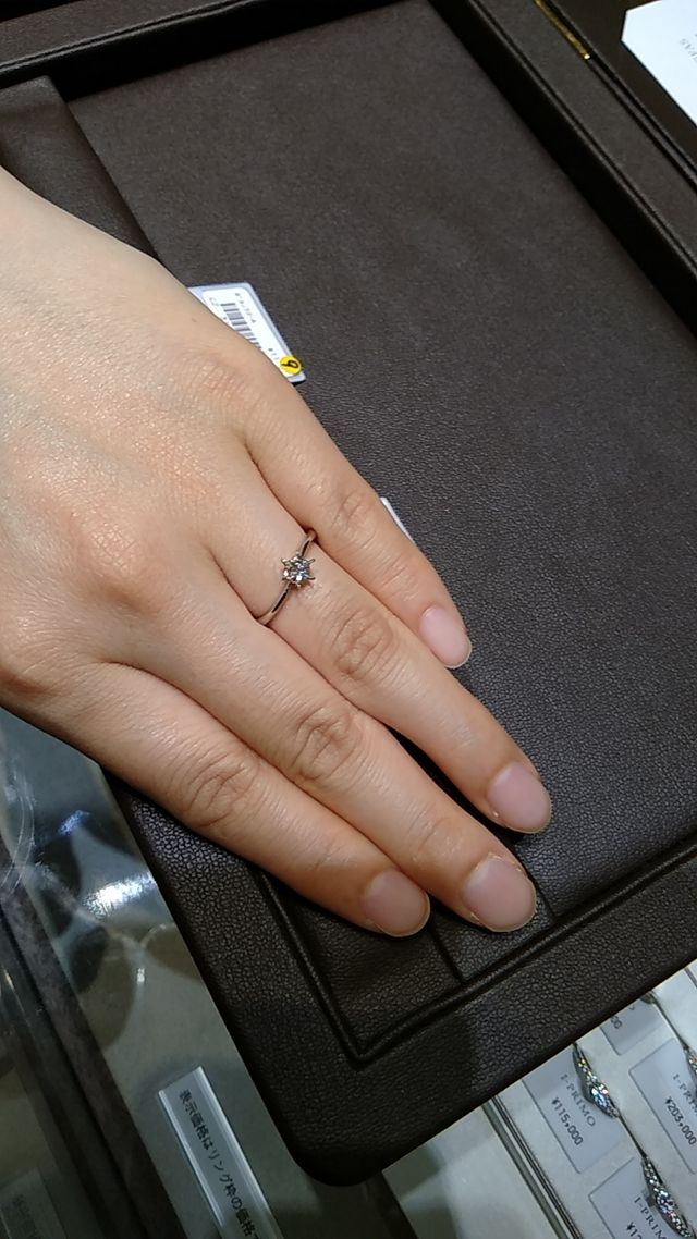 カーブの指輪は複数用意されていました。