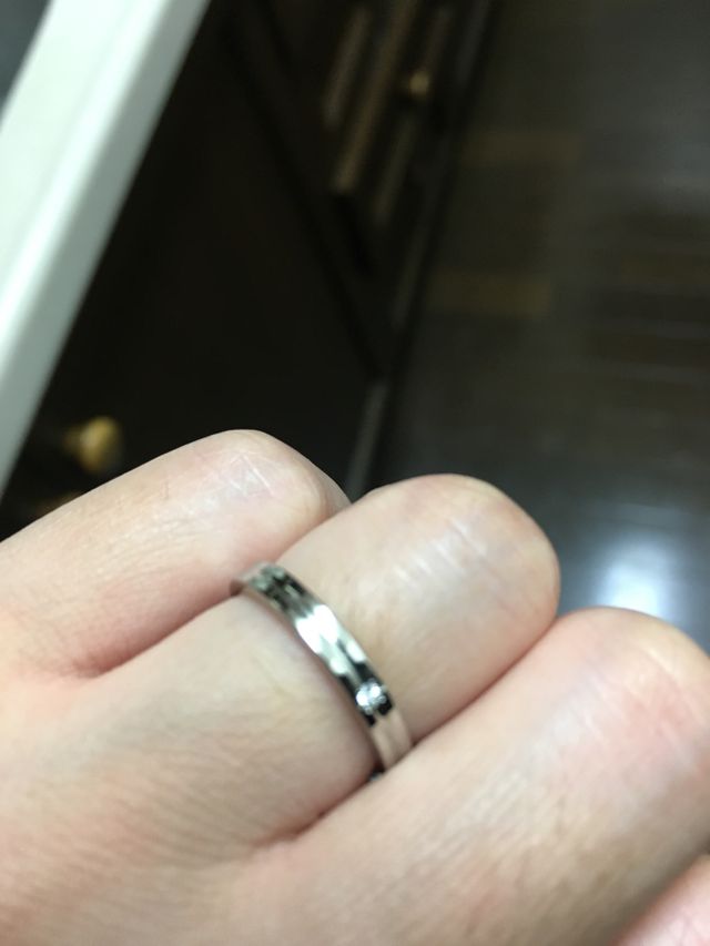 ネットで前もってデザインを決めてこれにしました