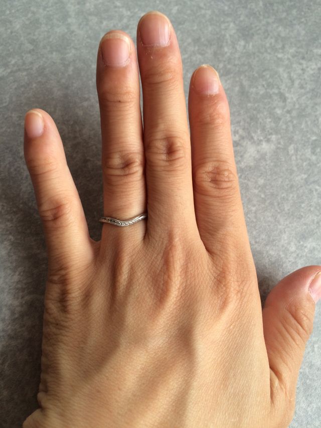 このデザインに一目惚れしました。