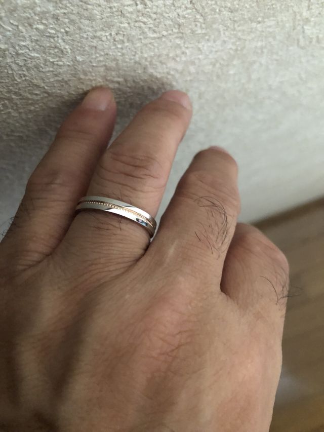 結婚指輪2代目