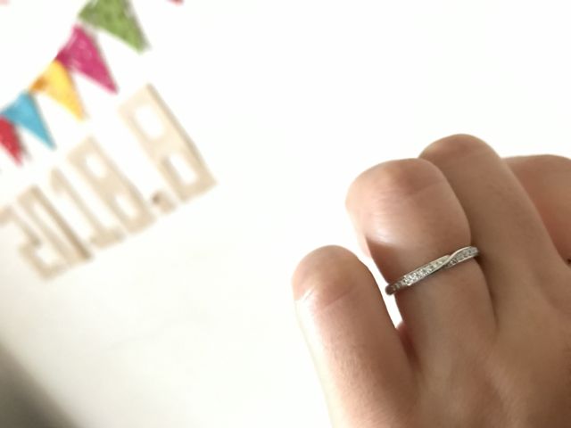 結婚10周年の記念にプレゼントして貰いました！