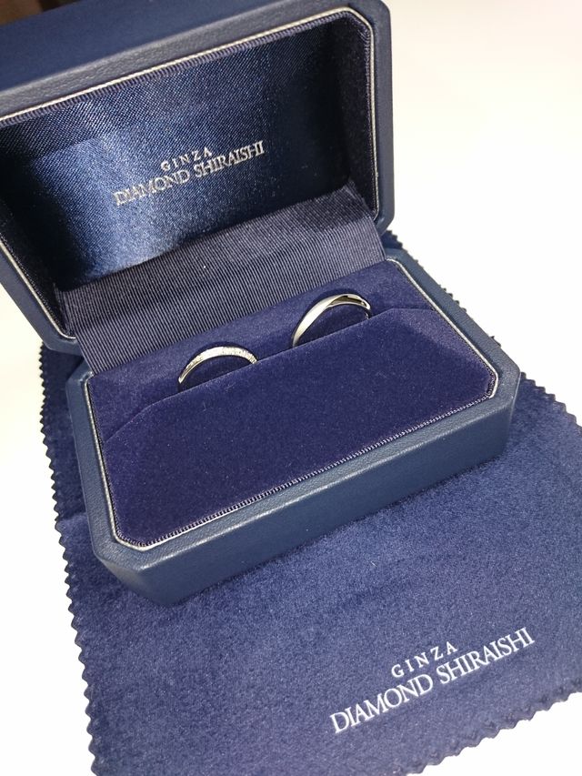 銀座ダイヤモンドシライシ 結婚指輪