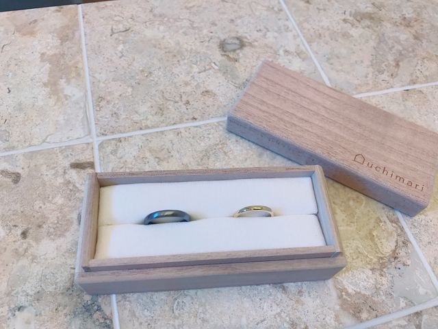 ウチマリで結婚指輪を手作りました！