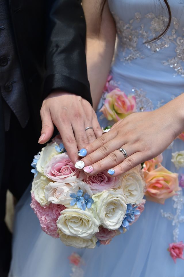 結婚式の写真です