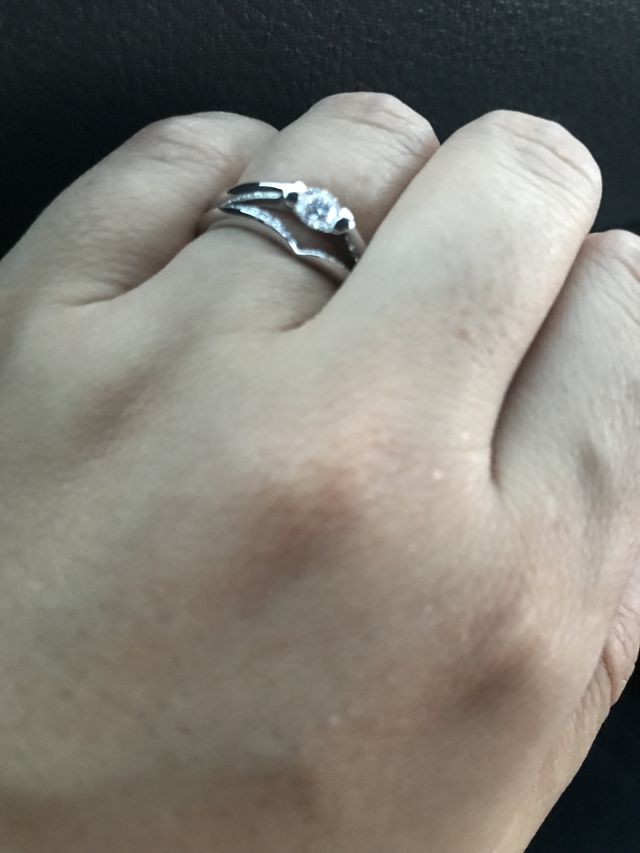 重ね付けしてます