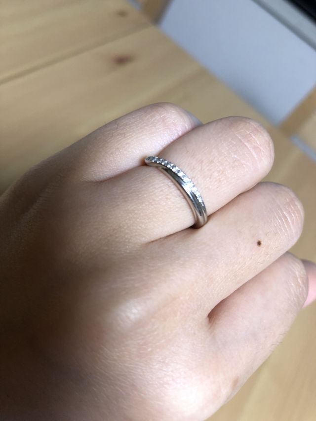 ダイヤモンドシライシの結婚指輪