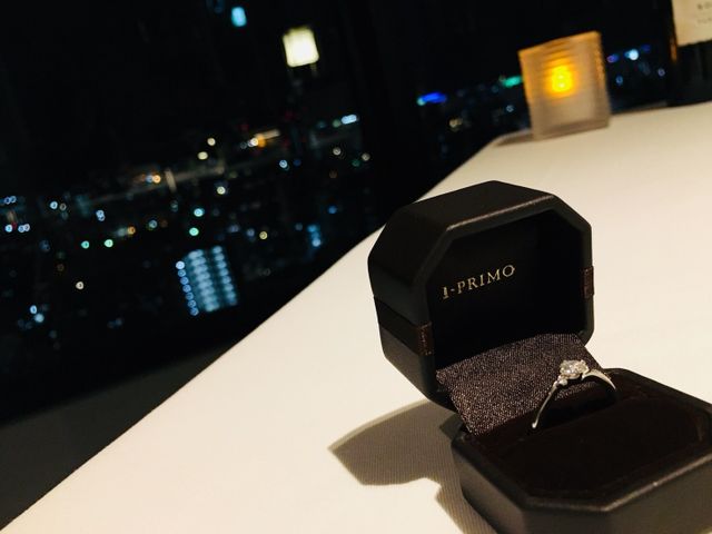 付き合って800日目にプロポーズしました。