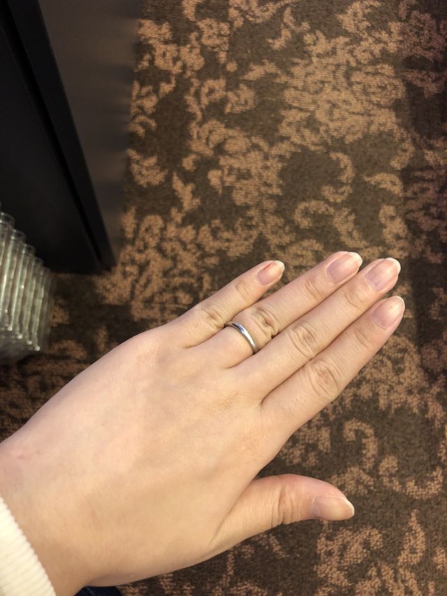 カルティエのバレリーナの指輪です♡