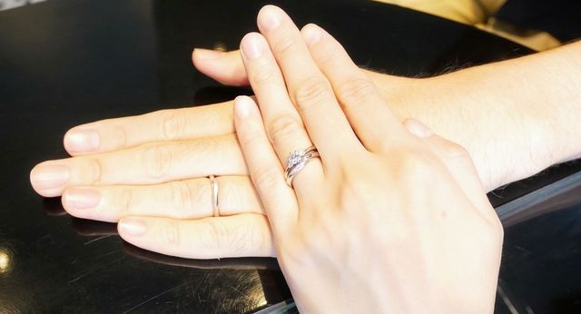 付けたときの雰囲気