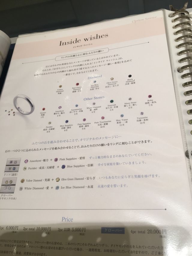 それぞれの石に意味や願いがあり、選ぶのが楽しいです。