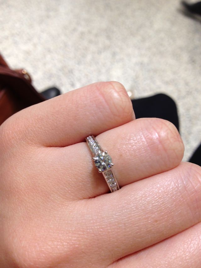 表から見える所全てにダイヤが欲しかった。