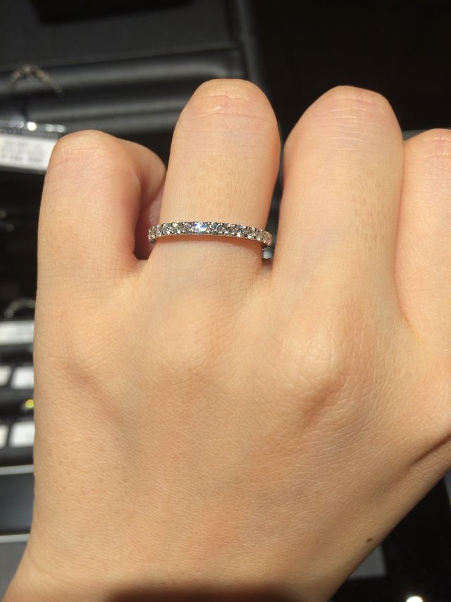 ディスバージョンの結婚指輪