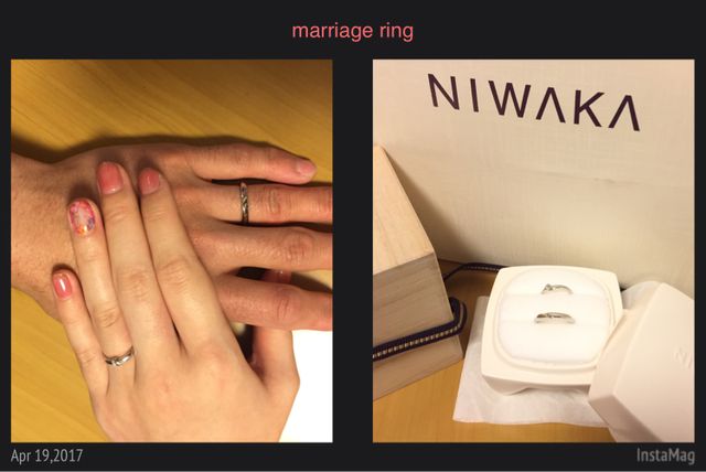 受け取った当日の写真