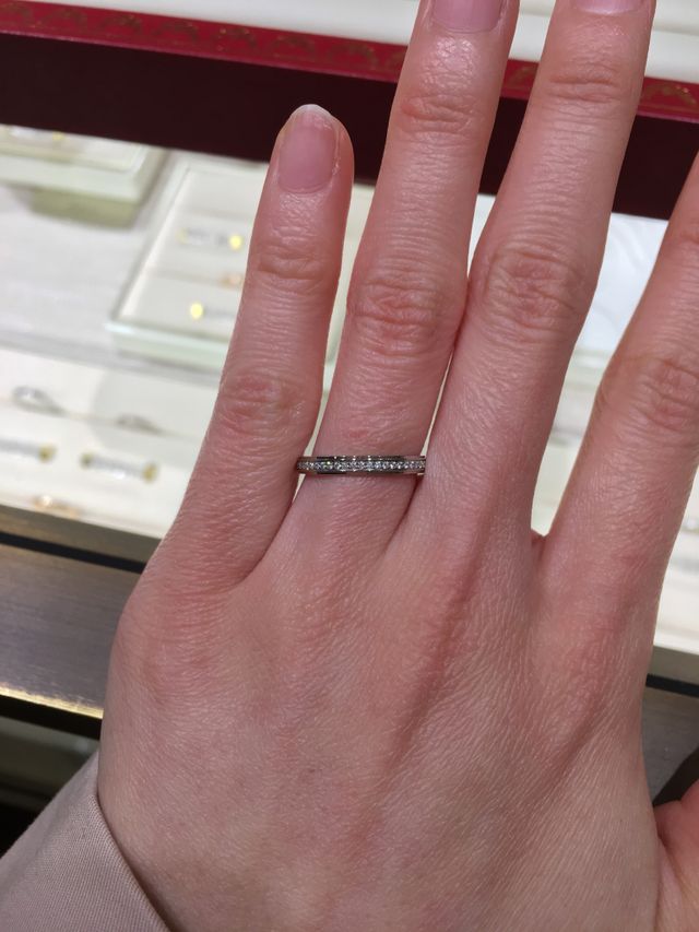 カルティエのフルエタニティ、バレリーナ ウェディング