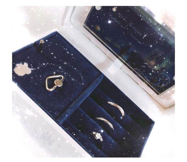 オルゴールのリングピローです。