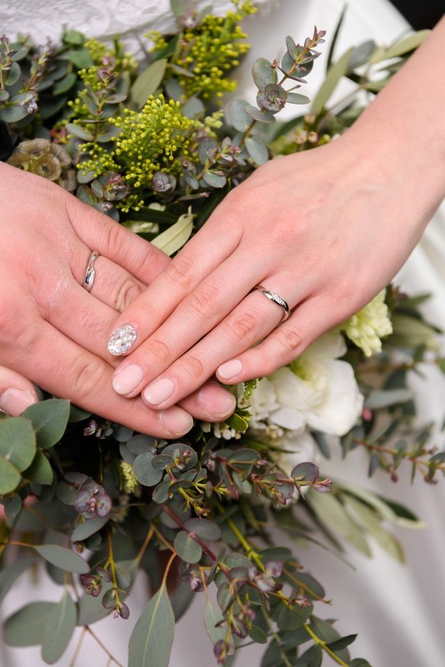 挙式時に撮影した写真です。