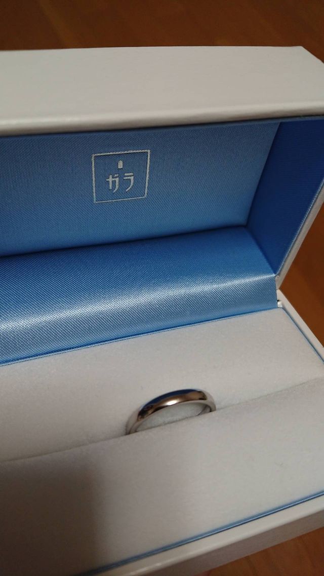 彼の指輪のみ購入しました。