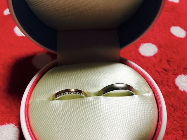 左側の指輪