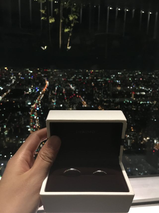 購入した指輪です。