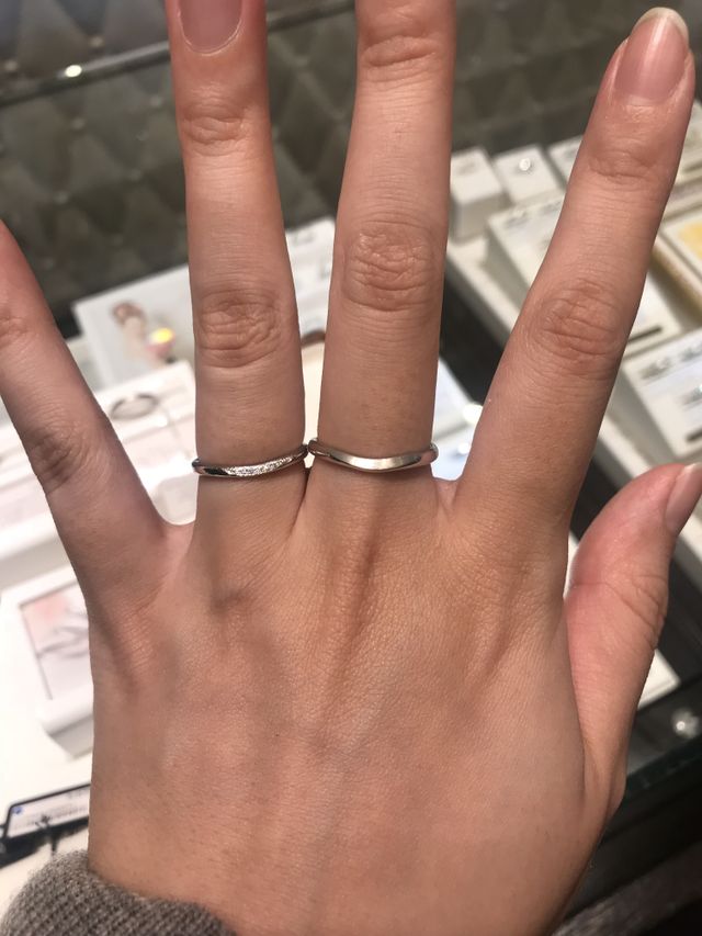 控えめなうすいピンクが本当に可愛い！