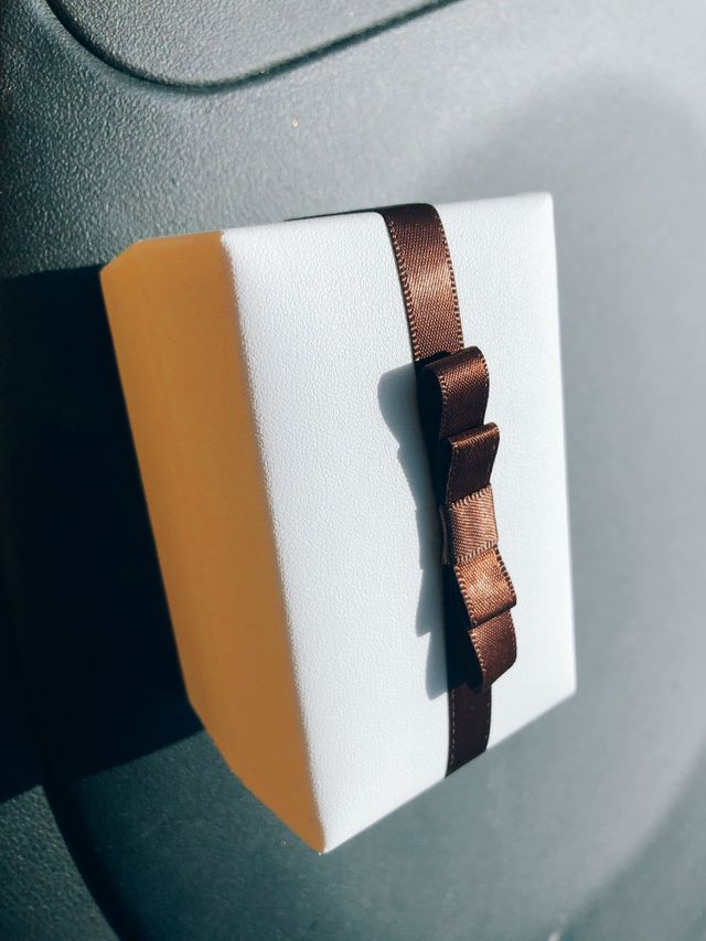 ラッピング箱も可愛い