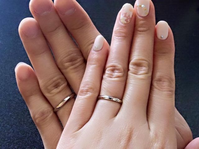 結婚式の翌日に撮影。