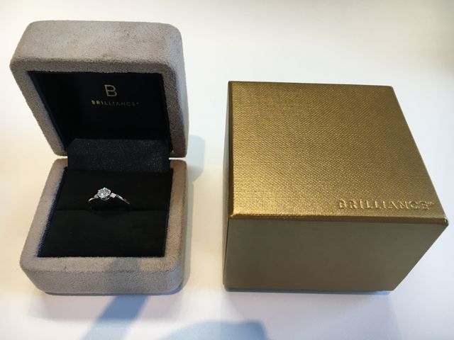 この上にリボン梱包していただきました