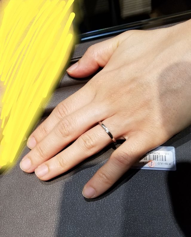 自分のサイズより3号大きいものです。